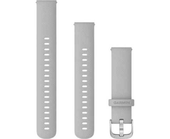 Garmin watch strap Venu 2S 18mm, mist grey/silver Jaunumi - Viedierices