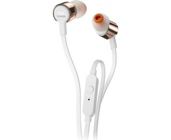 JBL headset T210, rose gold Jaunumi - Audio-Video