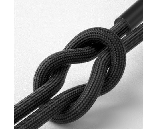 3mk Hyper Cable N-SERIES USB-A | USB-C 2m 9V|2A 18W | melns Data USB kabeļi