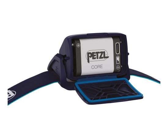 Petzl ACTIK CORE, blue LED light, with CORE battery Lukturi 