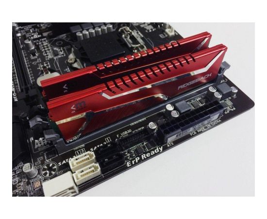 Mushkin DDR4 - 32 GB - 3200 - CL - 16 - Dual kit, Redline (red, MRB4U320GJJM16GX2) RAM Operatīvā atmiņa