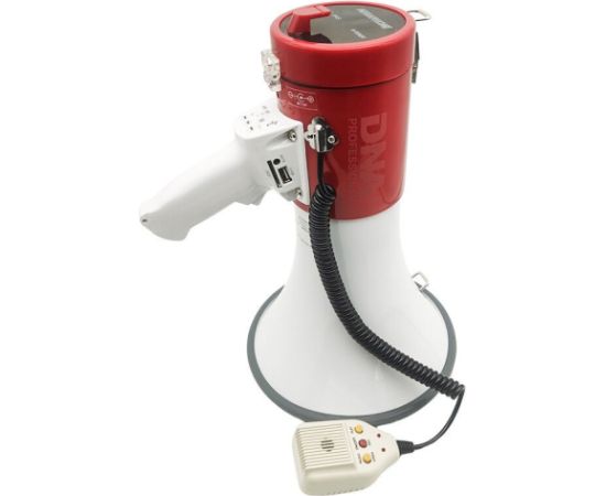 Dna Professional MEGA2 - Megafon, wzmacniacz głosu syrena USB Bluetooth AUX micro SD Jaunumi - Audio-Video
