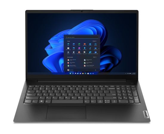 Lenovo V15 G4 AMN Ryzen 5 7520U 15.6"FHD 250nits AG 16GB LPDDR5-5500 SSD512 Radeon 610M Cam 720p 38Wh W11Po Business Black 3Y OnSite Ноутбуки