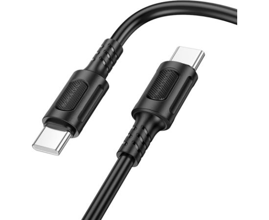 USB кабель Borofone BX111 60W USB-C to USB-C 1.0m черный Дата USB-кабели
