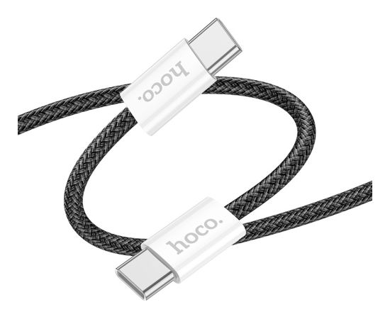 USB кабель Hoco X104 60W USB-C to USB-C 2.0m черный Дата USB-кабели
