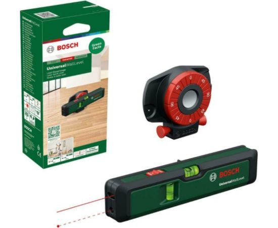 Lāzera nivelieris / līmeņrādis Bosch UniversalWallLevel Mērinstrumenti, Attāluma un līmeņa mērītāji