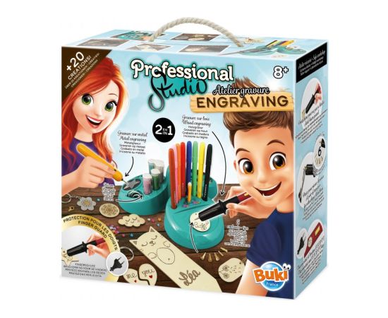 Profesionāla gravēšanas studijas darbnīca, Buki Radošās rotaļlietas