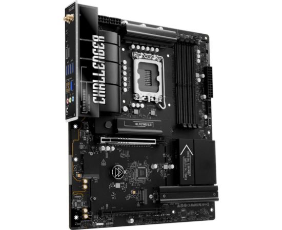 Mainboard ASROCK Intel B860 LGA 1851 (Socket V1) ATX RAM DDR5-SDRAM 4xSlots Wi-Fi Yes Bluetooth Yes 1xNumber of M.2 (M) slots B860CHALLENGERWIFI Mātes plates