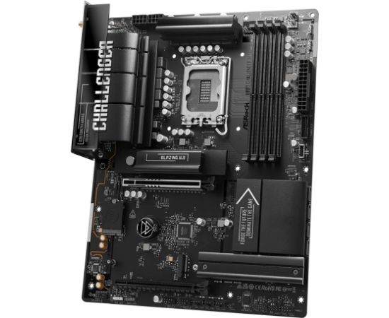 Mainboard ASROCK Intel B860 LGA 1851 (Socket V1) ATX RAM DDR5-SDRAM 4xSlots Wi-Fi Yes Bluetooth Yes 1xNumber of M.2 (M) slots B860CHALLENGERWIFI Mātes plates