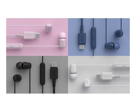 Sony USB-C vadu austiņas (zilās) Austiņas