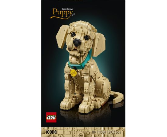 LEGO Icons Szczeniak golden retriever (11384) Новости - Детские товары
