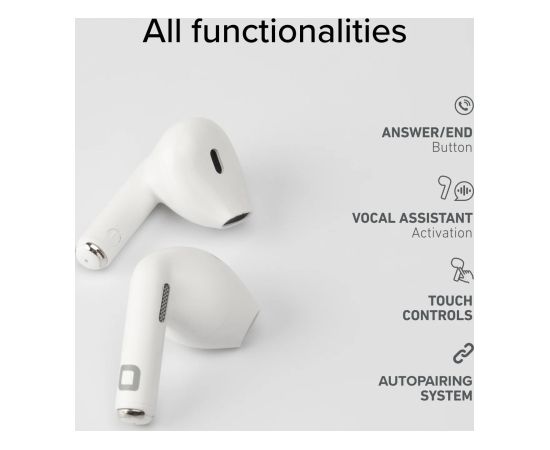 SBS wireless earbuds Go Pods TWS, white Jaunumi - Audio-Video