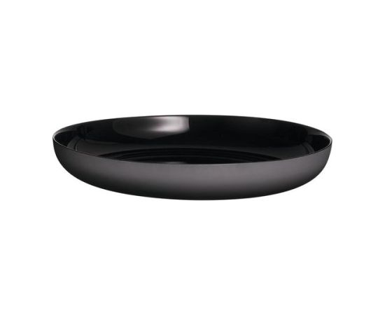 VICKY NOIR ŠĶĪVIS D25cm/H4cm, PELĒKS, STIKLS, Luminarc Šķīvji