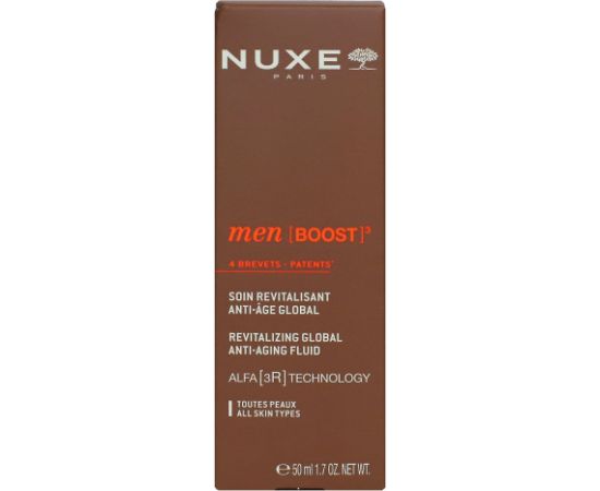 Nuxe Men Boost Revitalizing Global Anti-Aging Fluid 50 ml Ķermeņa kosmētika