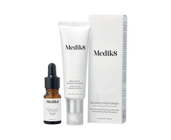 Medik8 Balance Moisturiser & Glycolic Acid Activator 60 ml Dekoratīvā kosmētika