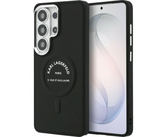 Karl Lagerfeld PU RSG Logo Magnetic Case Aizsargapvalks priekš Samsung Galaxy S26 Ultra Neoriģinālie Maciņi