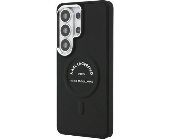 Karl Lagerfeld PU RSG Logo Magnetic Case Aizsargapvalks priekš Samsung Galaxy S26 Ultra Neoriģinālie Maciņi