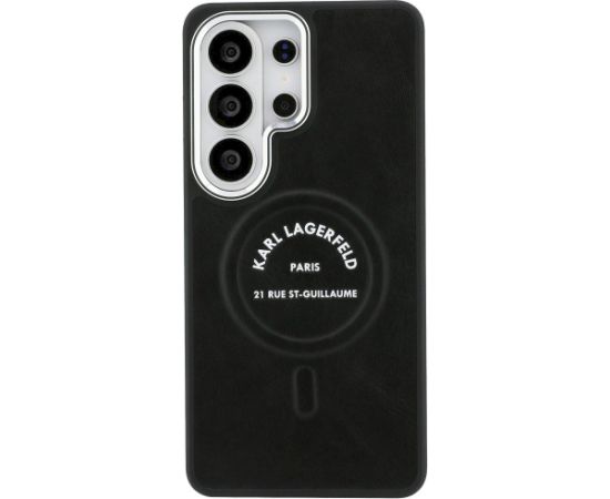 Karl Lagerfeld PU RSG Logo Magnetic Case Aizsargapvalks priekš Samsung Galaxy S26 Ultra Neoriģinālie Maciņi