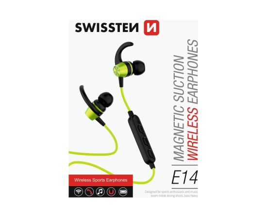 Swissten Active Wireless Bluetooth Bezvadu Sporta Austiņas Austiņas