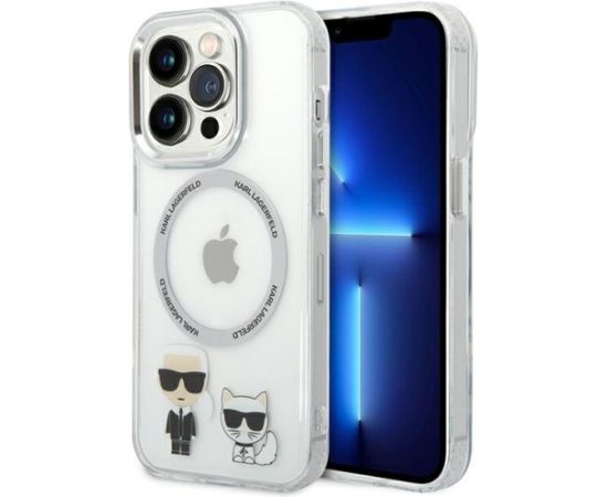 Karl Lagerfeld KLHMP14XHKCT Aizmugurējais Apvalks Priekš Apple iPhone 14 Pro Max Neoriģinālie Maciņi
