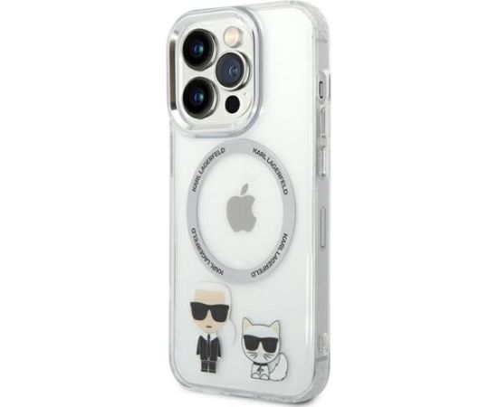 Karl Lagerfeld KLHMP14XHKCT Aizmugurējais Apvalks Priekš Apple iPhone 14 Pro Max Neoriģinālie Maciņi