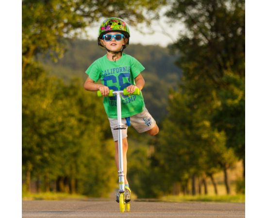 Worker Racer Urban Boy saliekamais skrejritenis ar apgaismotiem riteņiem (līdz 50 kg) Самокаты детские
