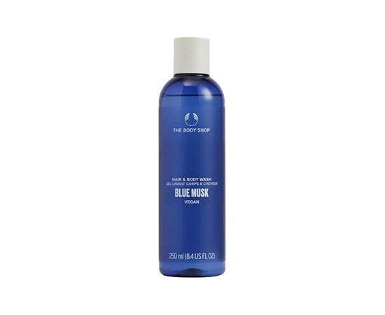 The Body Shop Blue Musk Hair & Body Wash - 250ml Dušas želejas ķermenim