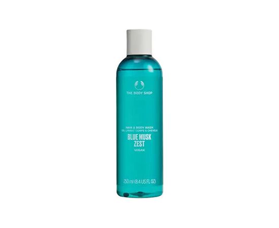 The Body Shop Blue Musk Zest Hair & Body Wash - 250ml Dušas želejas ķermenim