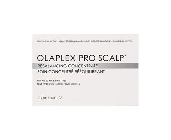 Olaplex Pro Scalp Rebalancing Concentrate - Kúra pro zklidnění a obnovu rovnováhy pokožky hlavy 4ml Matu kopšana