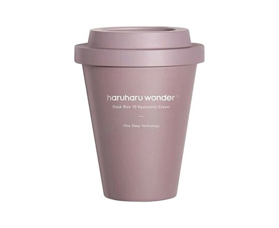 Haruharu Wonder Black Rice 10 Hyaluronic Cream - Hydratační pleťový krém 90ml Ķermeņa kosmētika