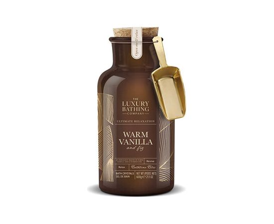 Uniquee Luxury Krystaly do koupele v lahvi ( Vanilka ) 600.0g Косметика для тела