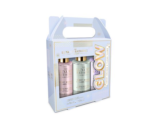 Uniquee Luxury Dárková sada mlh na tělo ( Pomeranč & Ylang Ylang ) Косметика для тела