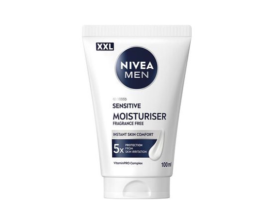 Nivea Men Sensitive Cream - Hydratační pleťový krém 100ml Ķermeņa kosmētika