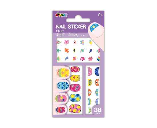 AVENIR Nagu uzlīmes: Ziedi Radošās rotaļlietas