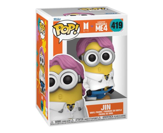 FUNKO POP! Vinila figūra: BTS x Despicable Me 4 - Jin Figūriņas un varoņi