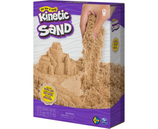 KINETIC SAND Кинетический песок 2,5kg, коричневый Новости - Детские товары