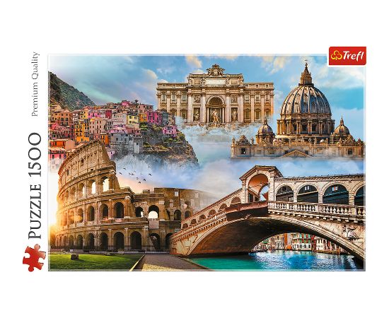 TREFL Пазл Италия, 1500 шт. Пазлы