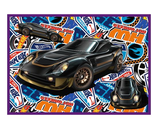 TREFL HOT WHEELS Комплект пазлов, 4x250 шт. Пазлы