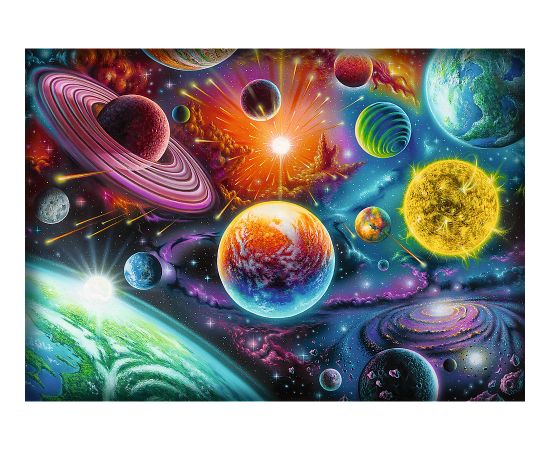 TREFL Premium Plus Puzle Kosmoss, 1000 gab. Puzles