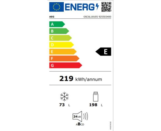 AEG OSC6L181ES Jaunumi Sadz. tehnika