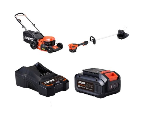 ECHO 40V комплект – уход за газоном 46, Echo Газонокосилки
