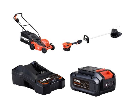 ECHO 40V комплект – уход за газоном 35, Echo Газонокосилки