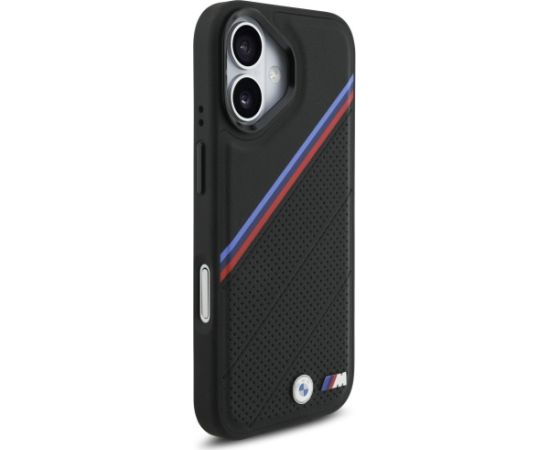 BMW M Tricolor Metal Logo MagSafe Case Aizsargapvalks priekš Apple iPhone 17 Neoriģinālie Maciņi
