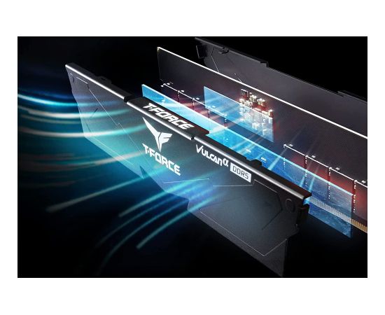 Team Group DDR5 32GB - 6000 - CL - 38 - Dual-Kit - DIMM - FLABD532G6000HC38ADC01, Vulcan Alpha, EXPO RAM Operatīvā atmiņa