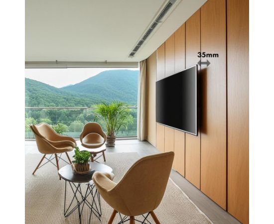 Maclean TV MC-419 Wall Mount Bracket 32"-100" VESA 600x400 45kg Tilting Universal Adjustable Spirit Level Accessories Flat Heavy Duty Крепления для телевизоров