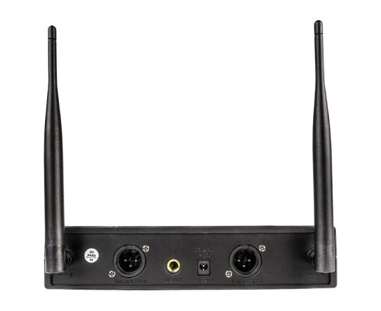 Dna Professional DVS2 - Mikrofon bezprzewodowy, 2x nadajnik doręczny  + baza, pasmo UHF 560-590 MHz Mikrofoni