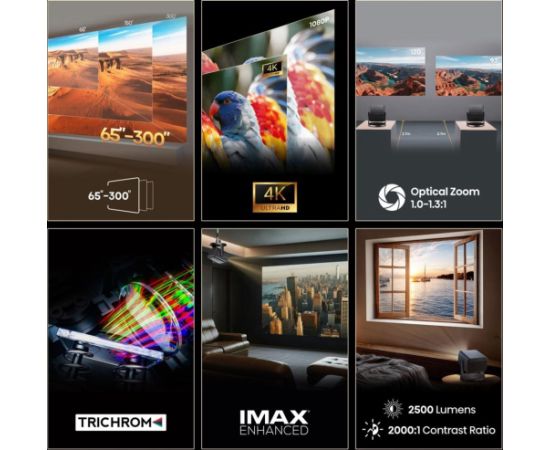 PROJEKTOR HISENSE C3 LASER 4K Projektori