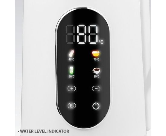 Czajnik elektryczny 1,7L 2220W MR-023-WHITE MAESTRO Tējkannas (elektriskās)
