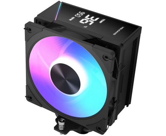 MODECOM Volcano 0C T102 LCD ARGB Processor Air cooler 12 cm Black Охлаждение процессора