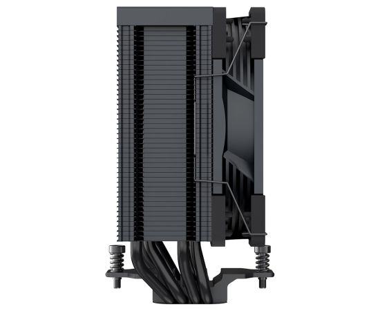 MODECOM Volcano 0C T101 Processor Air cooler 12 cm Black Procesoru dzesēšana